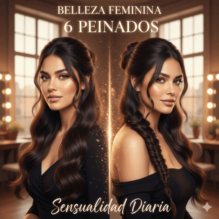 💇‍♀️ Belleza Femenina: 6 peinados que realzan tu sensualidad diaria