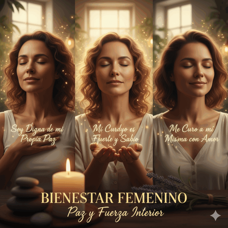 🕊️ Bienestar Femenino: 10 afirmaciones para sanar tu energía